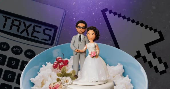 wedding cake topper